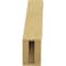 Ekena Millwork 3-inch W x 12-inch D x 12-inch H Funston Rough Cedar Woodgrain TimberThane Knee Brace, Primed BRCUR03X12X12FSTRCPR - alternate 2